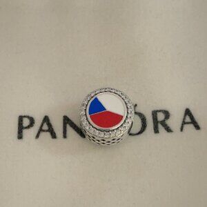 Pandora Czech Flag Exclusive Charm Bead